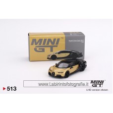 TSM Model Mini GT 1/64 513 Bugatti Chiron Super Sport Gold