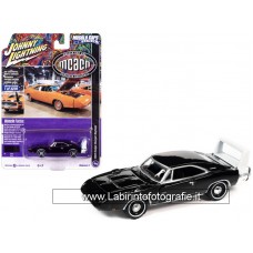 Johnny Lightning - Muscle Car U.S.A. 1969 Dodge Charger Daytona Hemi Black