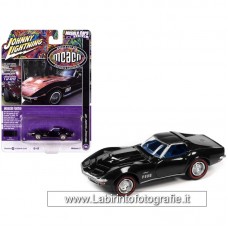 Johnny Lightning - Muscle Car U.S.A. 1969 Chevy Corvette Tuxedo Black