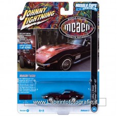 Johnny Lightning - Muscle Car U.S.A. 1969 Chevy Corvette Garnet Red