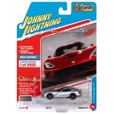 Johnny Lightning - Classic Gold - 2014 Dodge Viper SRT Billet Silver