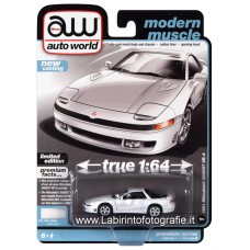 Auto World - Modern Muscle - 1/64 - 1991 Mitsubishi 3000GT VR-3 White