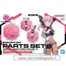 Bandai 30MMs Option Parts Set 8 Scout Costume Color C Plastic Model Kit