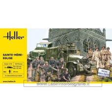 Heller Sainte Mere Eglise Diorama Set 1/72