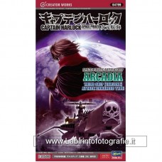 Hasegawa 64799 Space Pirate Battleship Arcadia Third Ship Variant Attack Enhanced Type Captain Harlock 1/2500 Limited Edition Plastic Model Kit