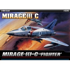 Academy 1/48 Mirage III C Plastic Model Kit