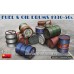 Miniart - 35613 - 1/35 Fuel and Oil Drums 1930-50s Plastic Model Kit