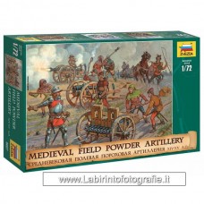 Svezda 8027 1/72 Medieval Field Powder Artillery 