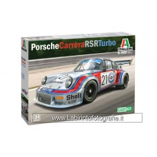 Italeri 1/24 Porsche Carrera RSR Turbo Easy Kit Plastic Model Kit