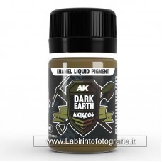 AK Interactive - 35ml - AK14004 - Enamel Liquid Pigment Dark Earth