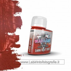 AK Interactive - 35ml - AK1208 - Enamel Liquid Pigment Dark Rust Dust