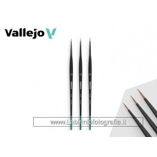 Vallejo Brush B02990 Design Set Size 0 1 2 Pro Modeler Series 
