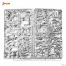 Archon Studio Dungeons and Lasers Townfolk Miniature Pack 62 Models