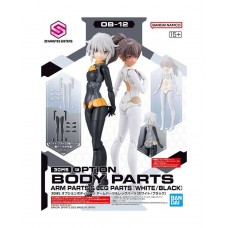 Bandai 30MMs Body Parts White/Black Plastic Model Kit