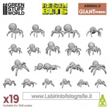 Green Stuff World Resin Bits Big Spiders