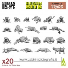Green Stuff World Resin Bits Frogs