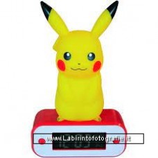 Pokemon Alarm Clock Light Pikachu