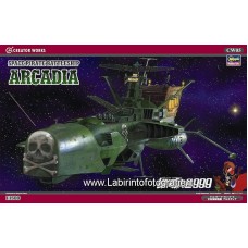 Hasegawa 64505 CW05 Space Pirate Battleship ARCADIA Captain Harlock 1/1500 Creator Works Scale Kit