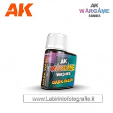 AK Interactive - AK14202 - Wargame - Washes - Dark Wash