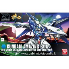 Bandai High Grade HG 1/144 Gundam Amazing Exia Gundam Model Kits