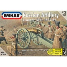 Emhar EM 7208 - 1/72 - Russian Artillery Crimean War 1854-56