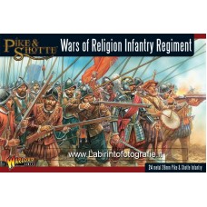 Warlord Pike and Shotte Wars of Religion Infantry Regiment