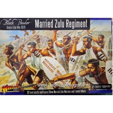 WarLord Black Pouder Married Zulu Regiment Plastic Box