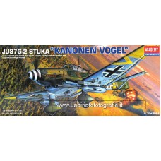 Academy 1/72 Ju87G-2 Stuka Kanonenvogel Plastic Model Kit