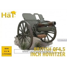 HAT 8243 1/72 British QF4,5 Inch Howitzer