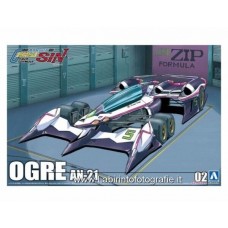 Aoshima 1/24 Scale Model Kit Future GPX Cyber Formula SIN Aoi OGRE AN-21 Plastic Model Kit