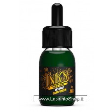 AK Interactive - 30ml - The Inks Soul of Color AK16007 - Camo Green