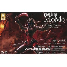 Mo-Mo Mobile-Movementess Dread Red Black Red Iron 1/144 Plastic Model Kit  