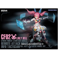 Doyusha Cyber Forest Fantasy Girl CF02 Lirly Bell Remote Attack Battle Base Plastic Model Kit