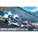 Aoshima 1/24 Scale Model Kit Future GPX Cyber Formula Super Asurada 01 Clear Version Plastic Model Kit