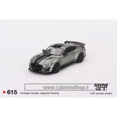 TSM Model Mini GT 1/64 615 Shelby GT500 SE Widebody Pepper Gray Metallic