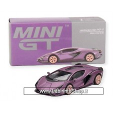 TSM Model Mini GT 1/64 588 Lamborghini Sian FKP 37 Matte Viola Se30