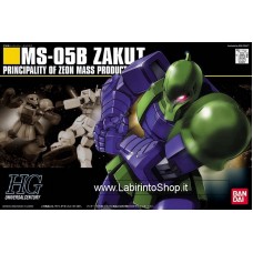 Bandai High Grade HG 1/144 Ms-05B Zakut Gundam Model Kits