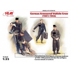 ICM 1/35 35614 German Armored Vehicle Crew 1941-1942