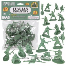Bmc Toys 1/32 WWII 67305 Italian Infantry 6 Poses 24 Pieces