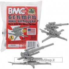 Bmc Toys 1/32 WWII 67006 German Artillery 2 Guns