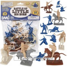 Bmc Toys 1/32 67410 The Battle of Little Big Horn 14 Poses 20 Figures