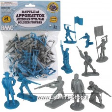 Bmc Toys 1/32 40028 The Battle of Appomattox American Civil War Soldier Figures 26 Figures