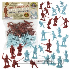 Bmc Toys 1/32 67028 The American Revolution Battle of Brandywine 44 Figures