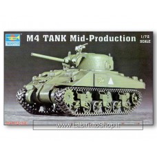 Trumpeter 1/72 US M4 Tank Mid Production Sherman