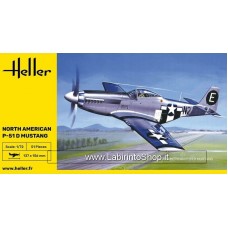 Heller 1/72 80268 North American P-51 D Mustang