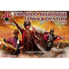 Red Box 1/72 RB72142 Ukrainian Registered Cossack Infantry