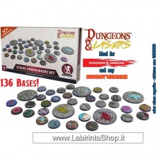 Archon Studio Dungeons and Lasers Scenic Urban Bases Set 136 pcs