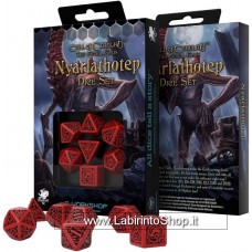 Q workshop Call of Cthulhu The Outer God Nyarlathotep Dice Set (7) 