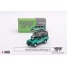TSM Model Mini GT 1/64 590 Land Rover Defender 110 1985Country Station Wagon Trident Green 
