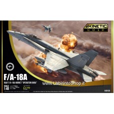 Kinetic 1/48 F/A-18A Raaf F/A-18A Hornet Operation Okra Plastic Model Kit